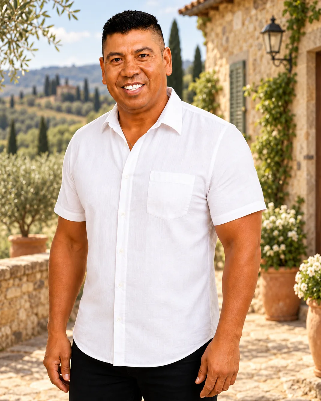 Gilbert Colunga, owner of Brocheta Bistro